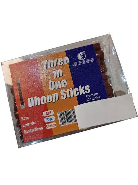 Three in One Incense Dhoop Sticks