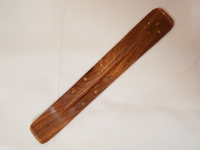 Carved Wood Incense Joss Stick Holder